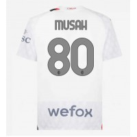 AC Milan Yunus Musah #80 Gostujuci Dres 2023-24 Kratak Rukav